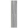 vidaXL Highboard Gray Sonoma Engineered Wood Tall Storage Highboard