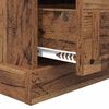 vidaXL Bedside Cabinet Old wood 43 x 36 x 60 cm Engineered wood
