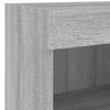 vidaXL 5 Piece TV Wall Units with LED Gray Sonoma Engineered Wood