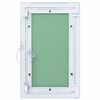 vidaXL Access Panel White 30 x 45 cm Aluminium and Plasterboard