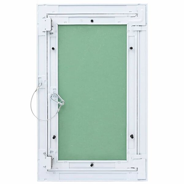 vidaXL Access Panel White 30 x 45 cm Aluminium and Plasterboard
