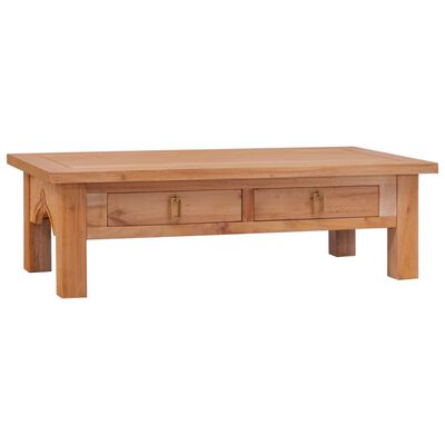Vidaxl Coffee Table 39 4 X19 7 X11 8, Small Unfinished Pine Side Table