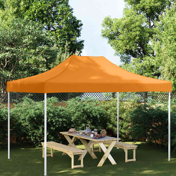 vidaXL Party Tent Roof 13.1x9.8' Orange 2.95 oz/ft²