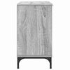 vidaXL Bathroom Sink Cabinet Grey Sonoma 23.82 x 13.19 x 24.02 in