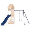 vidaXL Outdoor Playset Pine Solid pine wood Large Durable