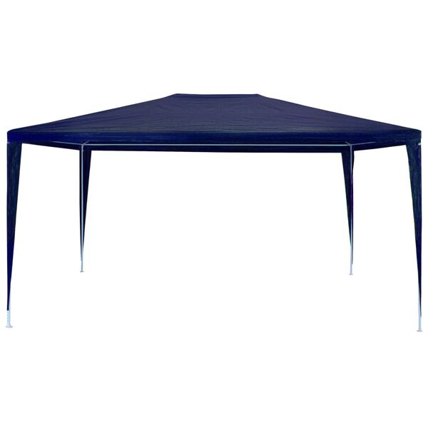 vidaXL Party Tent Blue Polyethylene 9.8 x 13.1 ft UV-resistant materials