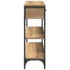 vidaXL Console Table Artisan Oak 72.5 x 25 x 75 cm Engineered Wood
