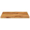 vidaXL Table Top 23.6"x19.7"x1" Rectangular Solid Wood Mango