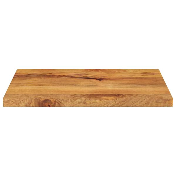 vidaXL Table Top 23.6"x19.7"x1" Rectangular Solid Wood Mango