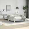 vidaXL Bed Frame With Headboard Light grey
