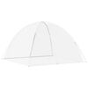 vidaXL Mosquito Net Mongolia with Doors 220 Mesh White 78.7x78.7x53.1"