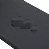 vidaXL Rubber Edge For Snow Plow Black Styrene-butadiene rubber
