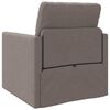 vidaXL Sofa Bed Taupe 29.13 x 30.31 x 31.89 in Fabric