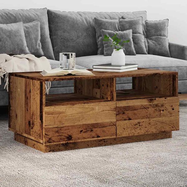 vidaXL Coffee Table Old wood Engineered wood Medium Coffee Table