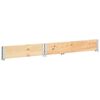 vidaXL Pallet Collar 31.5"x47.2" Solid Pine Wood