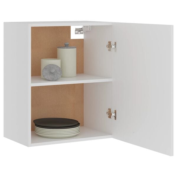 vidaXL Hanging Cabinet Set of 2 White Engineered wood Medium