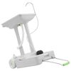 vidaXL Camping Handwash Stand with Wheels Grey