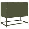 vidaXL TV Cabinet Olive green Cold-rolled steel Small TV Cabinet