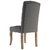 vidaXL Dining Chair Set of 4 Grey