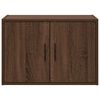 vidaXL Garage Wall Cabinets 2 pcs Brown Oak Engineered Wood