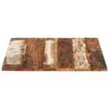 vidaXL Table Top Multicolour Solid reclaimed wood 24x32 in Table Top
