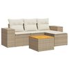 vidaXL Garden Sofa Set Beige