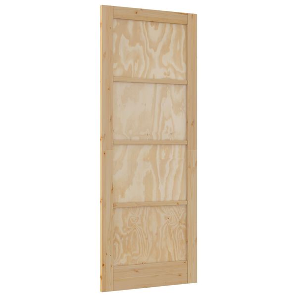 vidaXL Interior Door ORKDAL Brown 32.68 x 83.07 in Plywood