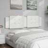 vidaXL Headboard Cushion White