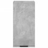 vidaXL Bathroom Cabinet Concrete Gray Engineered Wood Medium