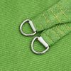 vidaXL Sunshade Sail 1.75 oz/ft² Light Green 11.5x16.4' HDPE