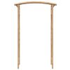 vidaXL Rose Arch Natural Bamboo Large Decorative Inlays Bamboo Rose Arch
