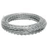 vidaXL Clipped Concertina Razor Wire Galvanized Steel 984.3'