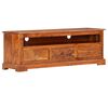 vidaXL TV Stand 47.2"x11.8"x15.7" Solid Wood Acacia
