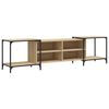 vidaXL TV Cabinet Sonoma Oak Engineered wood, metal Large TV Cabinet