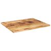 vidaXL Table Top Natural wood Solid rough mango wood 39.4x31.5 in