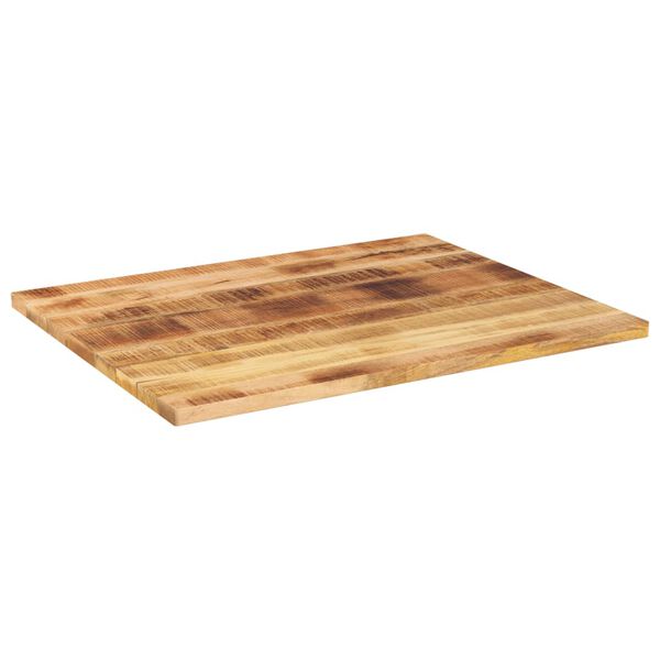 vidaXL Table Top Natural wood Solid rough mango wood 39.4x31.5 in