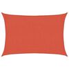 vidaXL Sunshade Sail 1.75 oz/ft² Terracotta 6.6x8.2' HDPE