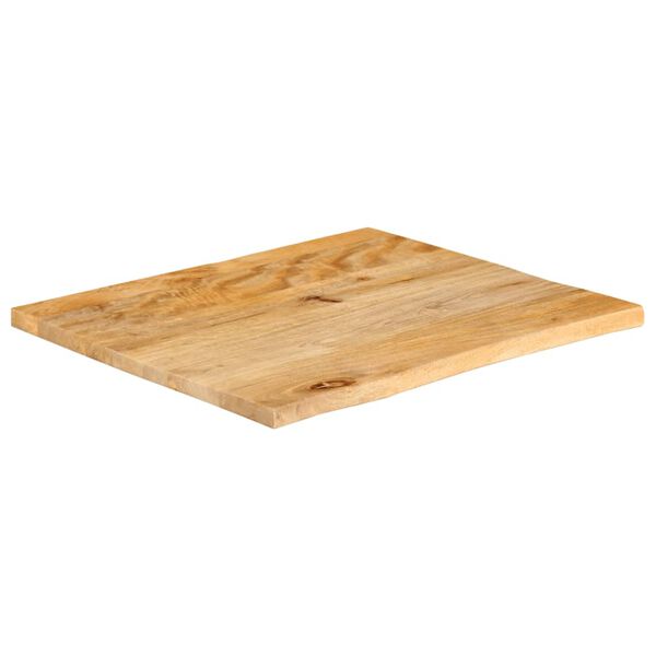 vidaXL Table Top Natural Wood Solid mango wood Medium Table Top Square