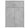 vidaXL Sideboard Concrete grey Engineered wood Medium Sideboard