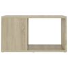 vidaXL TV Cabinet Sonoma oak Engineered wood Compact TV Cabinet