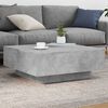 vidaXL Coffee Table Concrete Grey Engineered wood