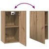 vidaXL TV Cabinet Set 3 pcs artisan oak 23.6" x 11.8" x 11.8