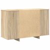 vidaXL Sideboard Sonoma oak 120 x 41 x 75 cm Engineered wood