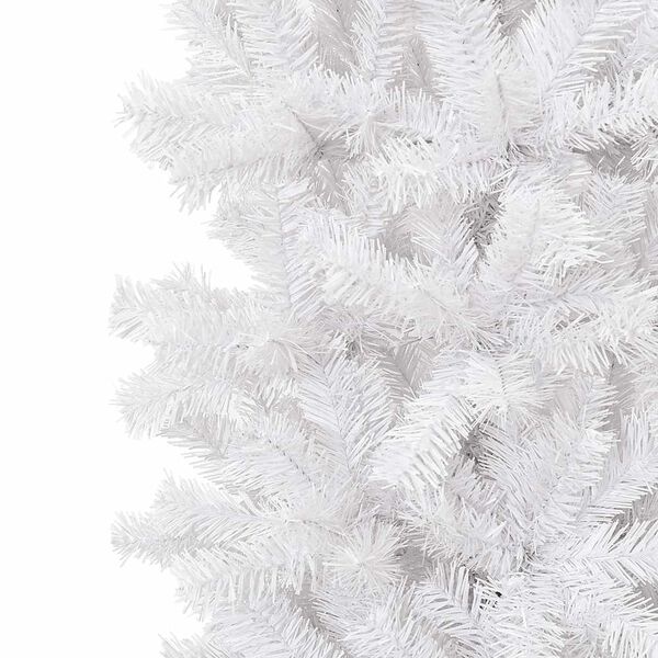 vidaXL Christmas Tree Arch White PVC, Steel Large Durable