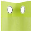 vidaXL Voile Curtains with Grommets 2 pcs Apple Green 55.1x55.1"