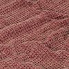 vidaXL Throw Burgundy 100% cotton 86.6 x 98.4 in Cotton Throw