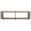 vidaXL TV Cabinet Natural wood and metallic (varied)