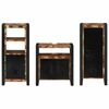 vidaXL Bathroom Furniture Set with Drawer 3 pcs Solid Reclaim Wood