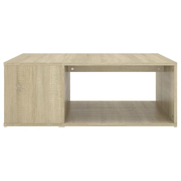 vidaXL Coffee Table Sonoma Oak Engineered Wood Medium Coffee Table