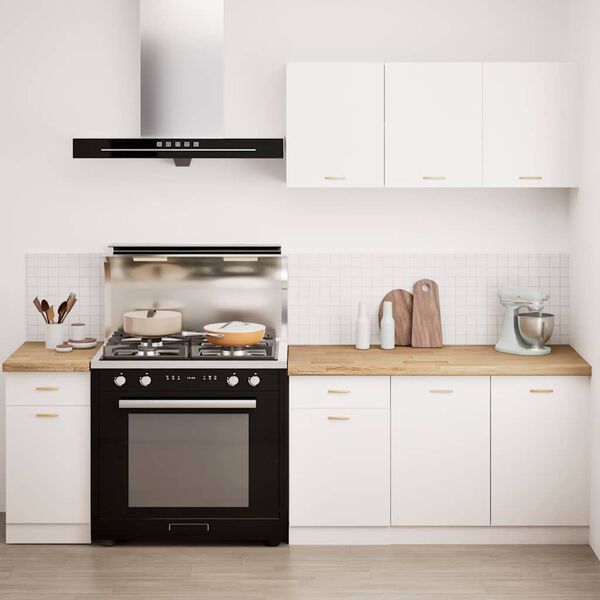 vidaXL Kitchen Worktop Natural Solid oak wood 15.7 x 25.0 in Durable